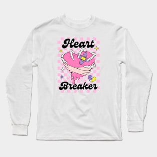 Heartbreaker Love Sucks Anti Love Anti Valentines Club Long Sleeve T-Shirt